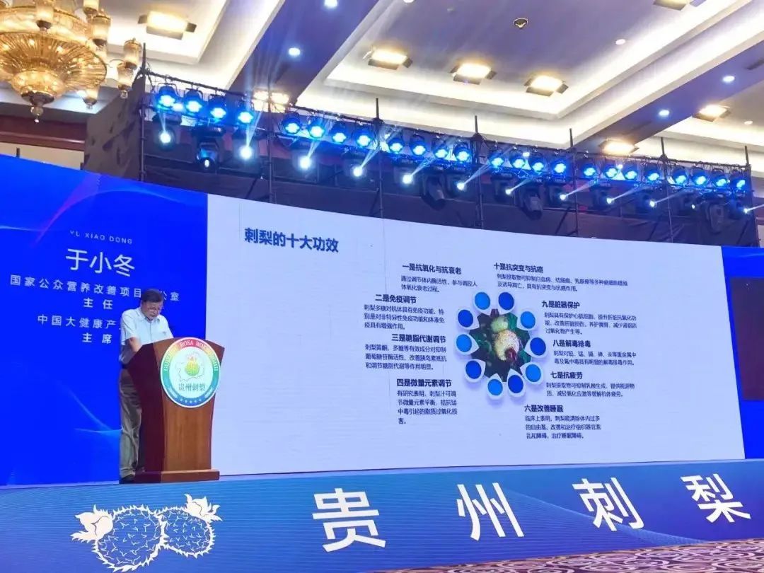 中国营养专家于小冬指出:刺梨所含营养成分与人体所需高度吻合 中国营养专家于小冬指出:刺梨所含营养成分与人体所需高度吻合