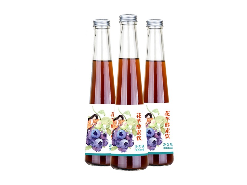 蓝莓果蔬果味酵素饮品 花青素饮综合果蔬孝素液源头工厂